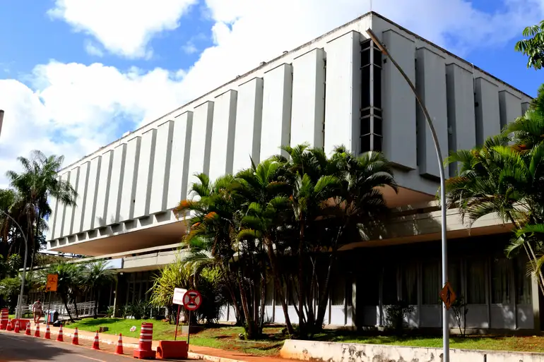 Fachada do prédio do Tribunal Regional Federal da 1ª Região (TRF-1)