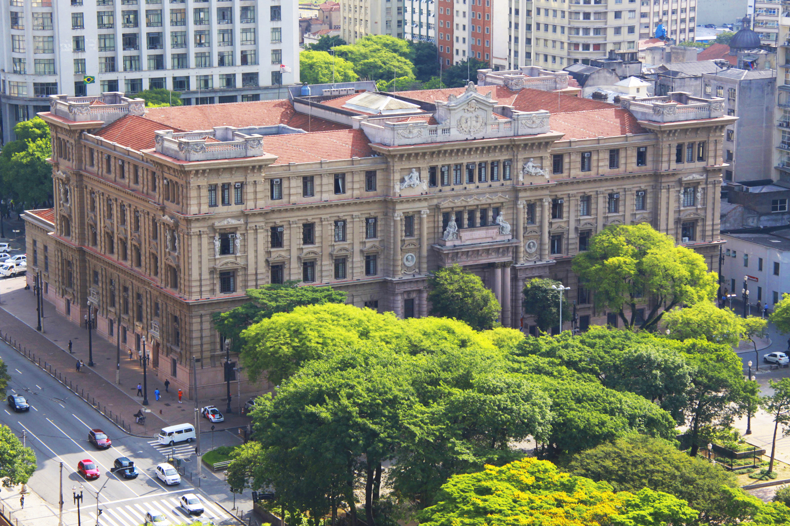 Fachada do Tribunal de Justiça de São Paulo (TJSP)